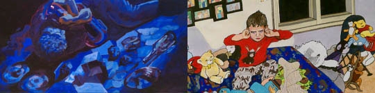 Dani Fritz and Mark Truss, Bachelor of Fine Art Exhibit